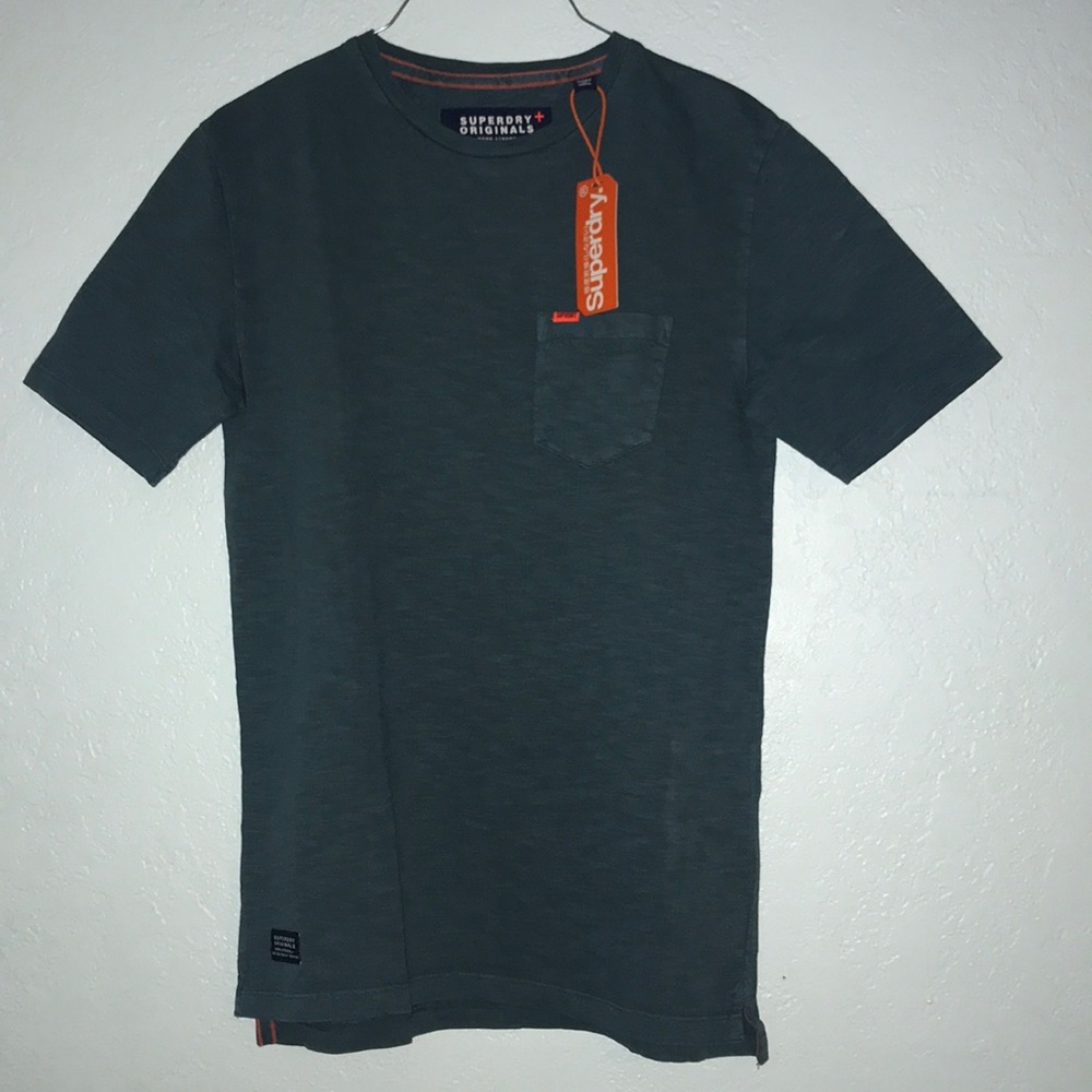 Teal Superdry T-Shirt.